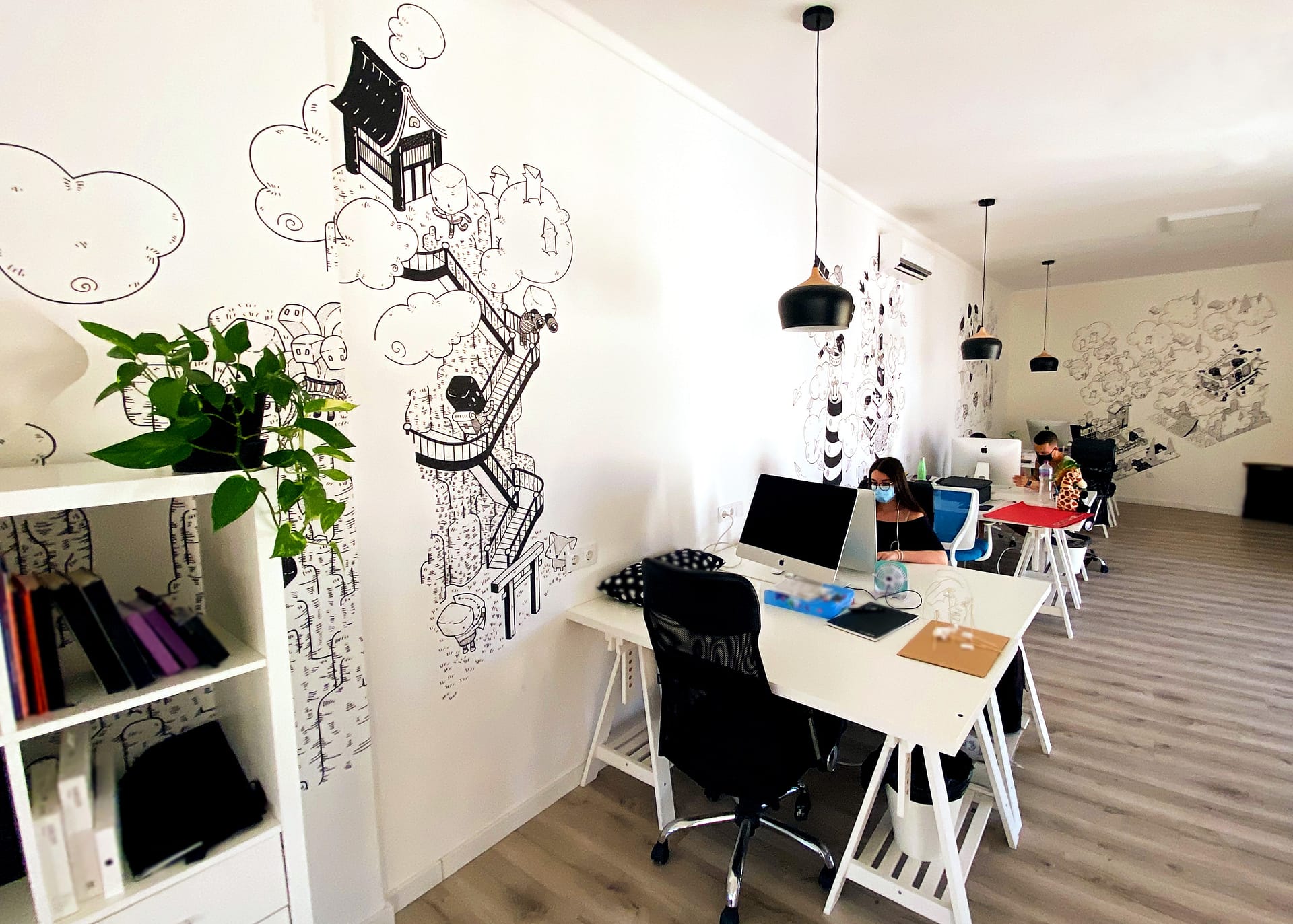 decoração vinil escritório Kobu Faro