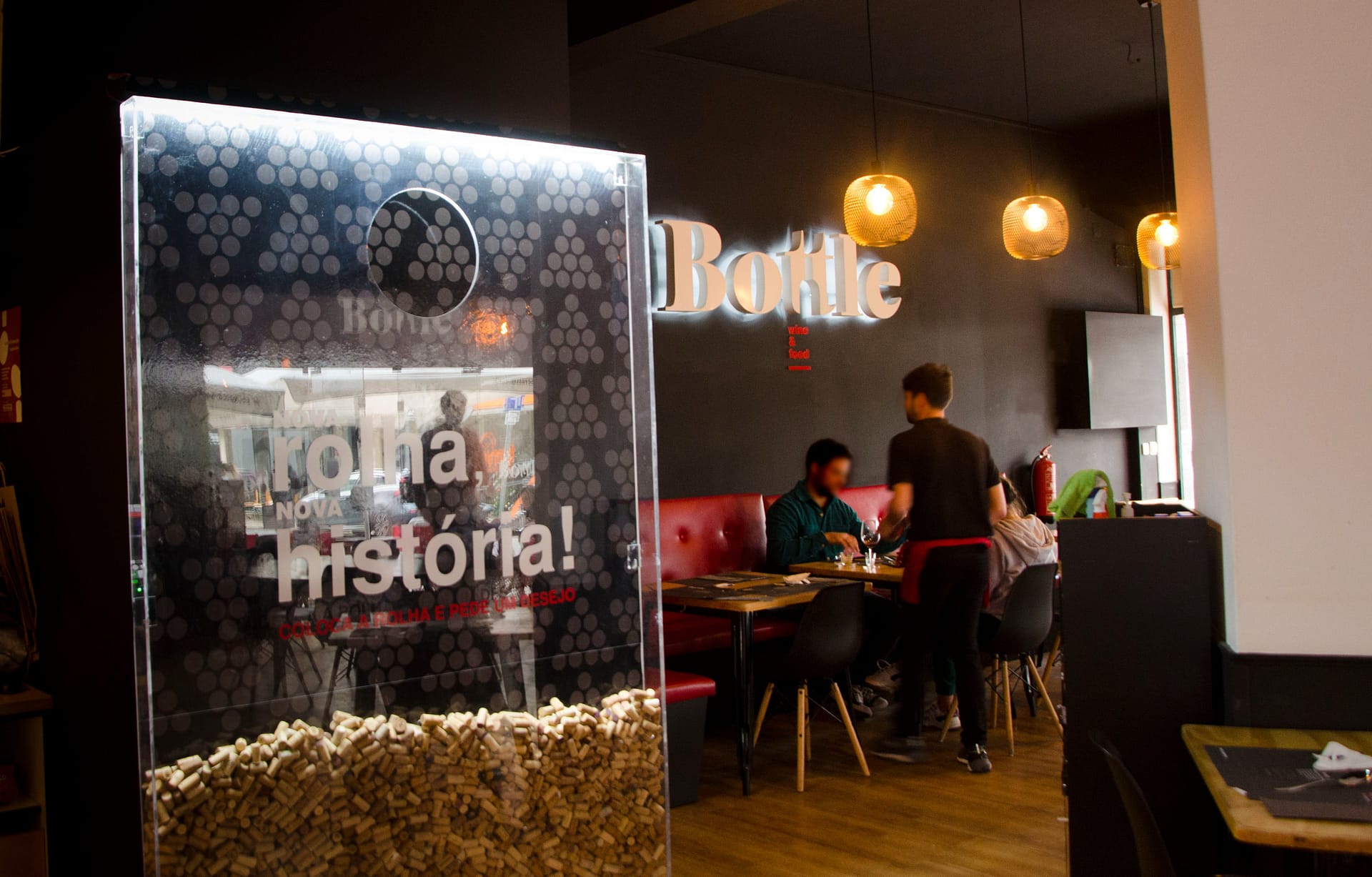 transformação de acrílico