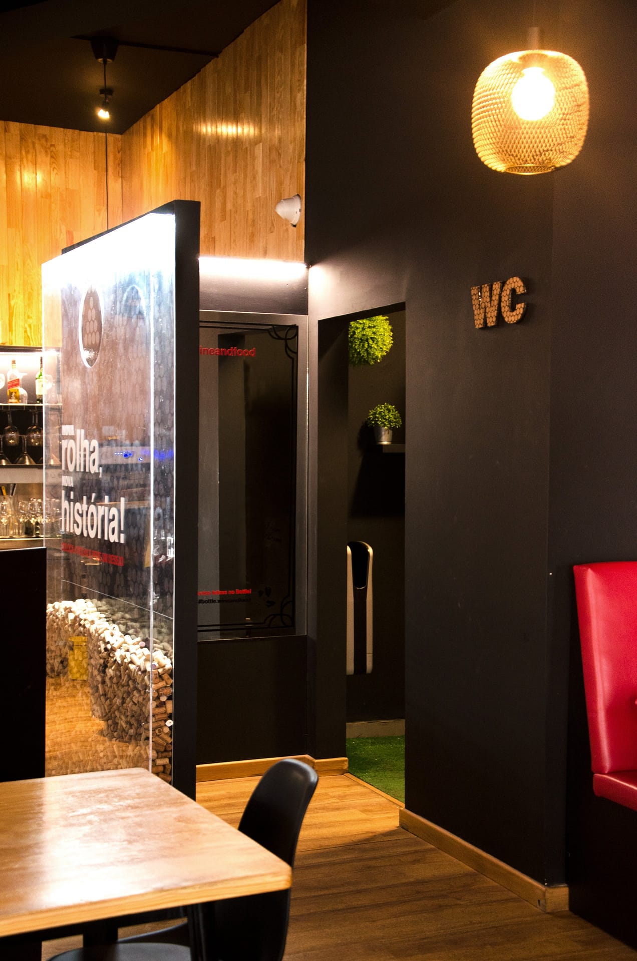 decoração bar faro